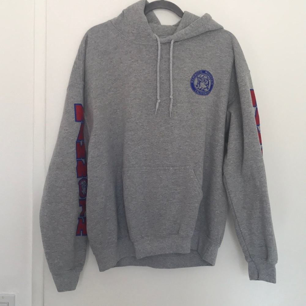 Gray Casual Sweatshirt Mammoth Mountain Large